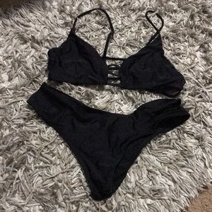 Black bikini